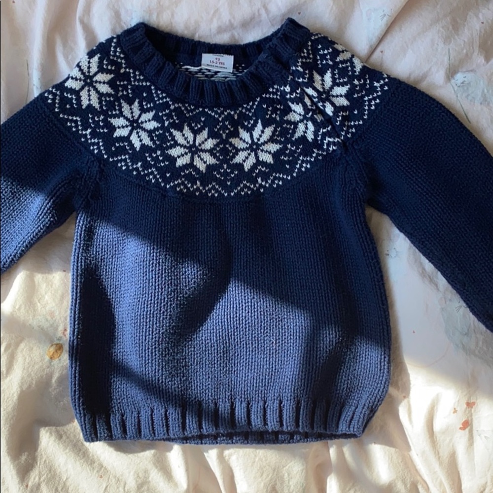Polarn O. Pyret cotton sweater